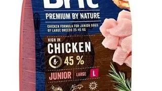 BRIT Premium By Nature Hrana uscata pentru catei de talie mare, de la 1 la 24 luni 3 kg