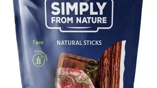 SIMPLY FROM NATURE Recompense Sticks cu vita pentru caini 7 buc.