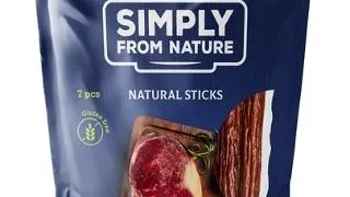 SIMPLY FROM NATURE Recompense sticks cu aroma de mistret pentru caini 7 buc.