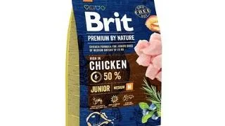 BRIT Premium By Nature Junior Medium M 3 kg