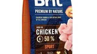 BRIT Premium By Nature Sport hrana uscata pentru caini cu aport ridicat de energie 15 kg