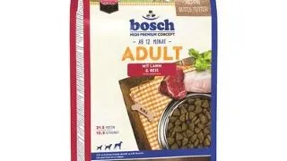 BOSCH Hrana uscata pentru caini adulti, cu miel si orez 1 kg