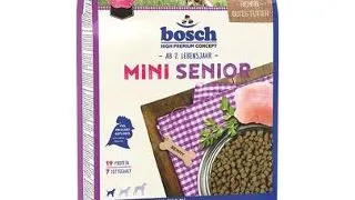 BOSCH Mini Senior Hrana uscata caini seniori de talie mica 2,5 kg