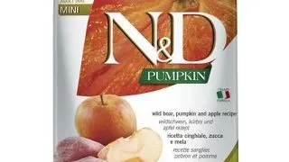 FARMINA N&D GF Adult Mini Pumpkin Boar&Apple hrana uscata caini adulti talie mica, dovleac, mistret si mar 7 kg
