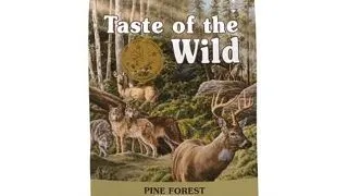 TASTE OF THE WILD Pine Forest hrana uscata caini si catei, cu vanat si legume 5,6 kg