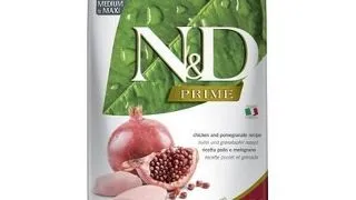 FARMINA N&D Prime Puppy Medium/Maxi Hrana uscata catei, cu pui si rodie 12 kg