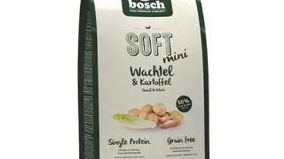 BOSCH Soft Mini - Hrana uscata pentru caini de rase mici cu prepelita si cartofi 1 kg