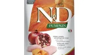 FARMINA N&D Pumpkin Dog Puppy Medium&Maxi hrana uscata caini juniori talie medie sau mare, cu pui, rodie si dovleac 12 kg