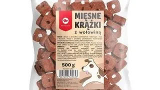 MACED Gustare pentru caine, cu carne de vita 500 g