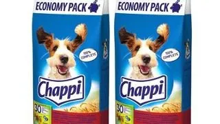 CHAPPI 27kg - hrana uscata pentru caini cu carne de vita, pasare si legume (2 x 13.5 kg)