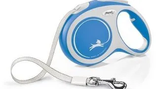 FLEXI New Comfort lesa automata cu banda pentru caini, albastru, marimea L, 5 m