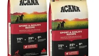 ACANA Adult Sport Agility hrana uscata pentru caini activi, foarte activi 22,8 kg (2 x 11,4 kg)