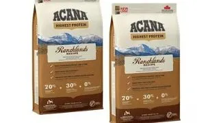 ACANA Ranchlands Dog hrana uscata caini toate rasele, varstele 22,8 kg (2 x 11,4 kg)