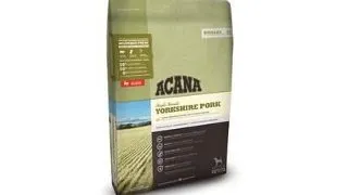 ACANA Yorkshire Pork hrana uscata pentru caini cu alergii alimentare 11.4 kg