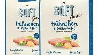 BOSCH Soft Junior Hrana uscata cu pui si cartofi dulci pentru cainii junior 25 kg (2 x 12,5 kg)