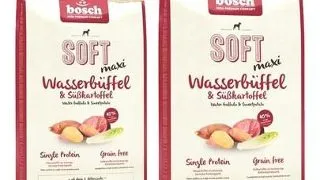 BOSCH Maxi Hrana uscata pentru cainii adulti de talie mare, carne de bivol si cartofi dulci 25 kg (2 x 12,5 kg)