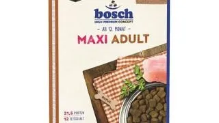 BOSCH Maxi Hrana uscata pentru cainii adulti talie mare 30 kg (2 x 15 kg)