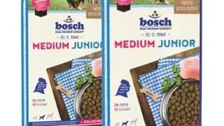 BOSCH Hrana uscata pentru caini junior de talie medie 30 kg (2 x 15 kg)