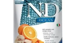 FARMINA N&amp;D Ocean Dog Adult Mini cod, dovleac si portocala 7 kg