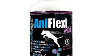 GAME DOG AniFlexi HA Supliment alimentar caini pentru sustinerea sistemului locomotor 80 tab.