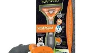 FURMINATOR pentru caini cu par lung, talie medie