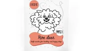 PAKA ZWIERZAKA Mini Chunkies Roe Deer Recompense pentru caini, cu carne de vanat 70 g