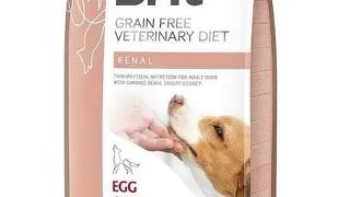 BRIT Veterinary Diets Dog Renal Dieta veterinara pentru caini adulti cu insuficienta renala, cu oua si mazare 12 kg