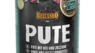BELCANDO Super Premium hrana umeda caini, cu curcan si orez 400 g