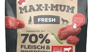RINTI MAX-I-MUM Beef hrana uscata pentru caini adulti, cu vita 4 kg