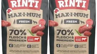 RINTI MAX-I-MUM Beef hrana uscata caini adulti, cu vita 2 x 12 kg