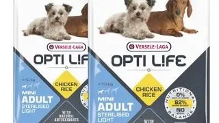 VERSELE-LAGA Opti Life Adult Light Mini hrana uscata pentru caini supraponderali/obezi de talie mica 15 kg (2 x 7,5 kg)
