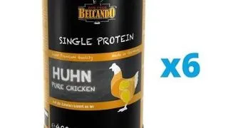 BELCANDO Single Protein hrana umeda pentru caini, cu pui 6x400 g