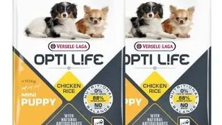 VERSELE-LAGA Opti Life Puppy Mini hrana uscata pentru caini juniori de talie mica 15 kg (2 x 7,5 kg)
