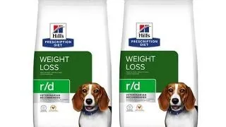 HILL'S Prescription Diet r/d Canine 8 kg (2x4 kg) pentru caini supraponderali