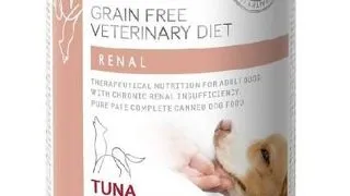 BRIT Veterinary Diet Renal Tuna&Salmon&Pea hrana umeda caini pentru functia renala 400 g