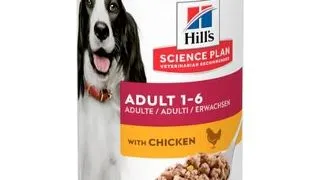 HILL'S Science Plan Canine Adult Chicken 370 g Conserva hrana umeda pentru caini adulti, cu pui