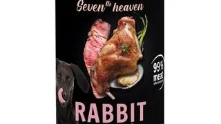 PAKA ZWIERZAKA Seventh Heaven Hrana umeda caine, cu iepure si vita 400 g