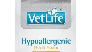 FARMINA Vet life hipo fish & potato dog 2 kg Hrana pentru caini cu alergii alimentare