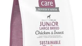 BRIT Care Sustainable Junior Large Breed 3 kg Hrana catei de talie mare, cu pui si insecte