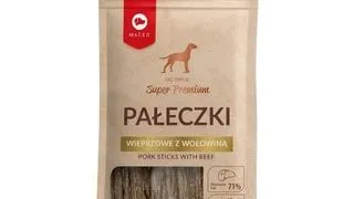 MACED Super Premium Recompense caini, cu porc si vita 100g