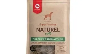 MACED Super Premium Naturel Soft recompense caini cu iepure si rozmarin 100g