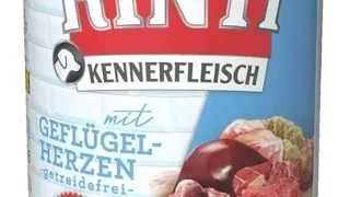 RINTI Kennerfleisch Hrana umeda pentru caini, cu inimi de pasare 800 gr