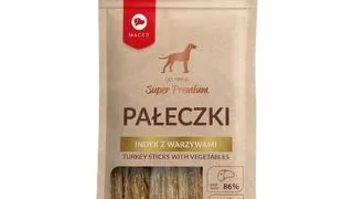 MACED Super Premium Batoane moi pentru caini, curcan si legume 100 g