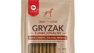 MACED Super Premium Batoane de ros pentru caini cu menta si ceai verde 100 g