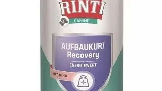 RINTI Canine Recovery beef 400 g hrana umeda caini, cu vita