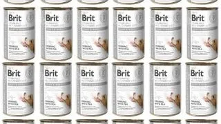 BRIT Veterinary Diet Dog Joint & Mobility hrana pentru caini 24x400 g mobilitate si oase