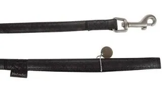 ZOLUX Mac Lesa caine, din piele ecologica 15 mm / 1.2 M negru