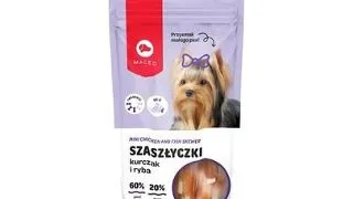 MACED Batoane pentru caini, cu peste si pui 60 g