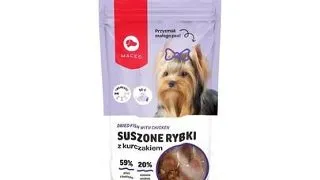MACED York Recompense caini talie mica, peste uscat cu pui 60 g