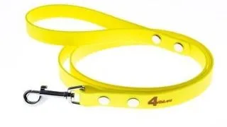 4WILD Lesa galben neon pentru caini 150 cm